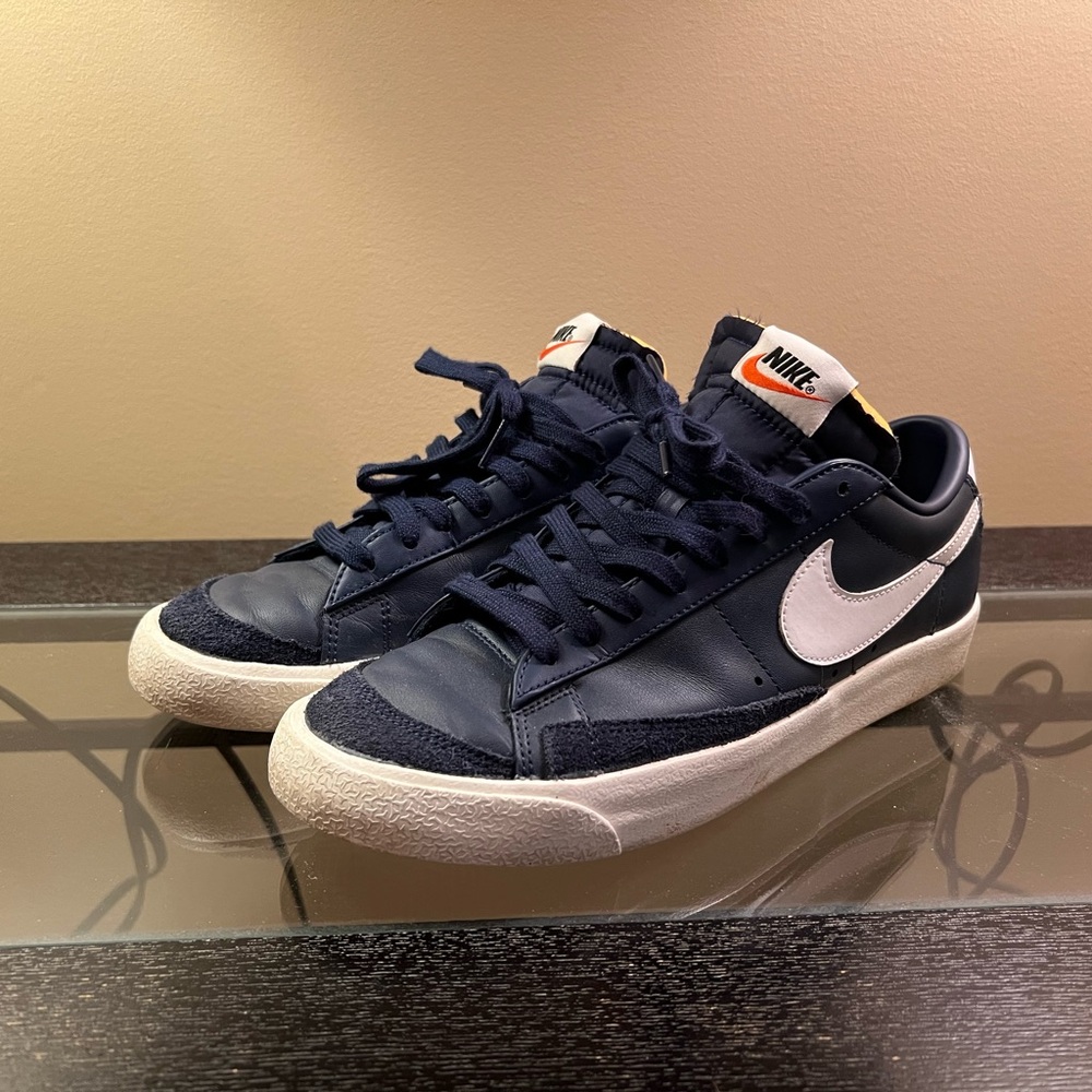 ❌SOLD❌ Nike Blazer Low 77 - Midnight Navy Sneakers